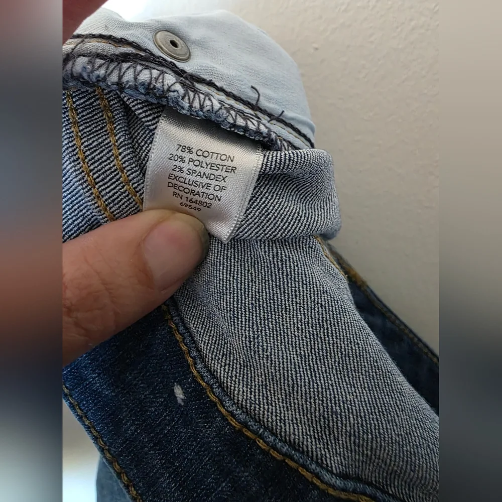 Christopher & Banks Straight Cut Jeans Sz 6P - Picture 4 of 4
